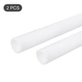 thumbnail image 3 of Uxcell 2 Pcs Foam Tube Sponge Protective Sleeve Heat Preservation Polyethylene Foamed Cotton White 2.75" x 3.54", 3 of 5