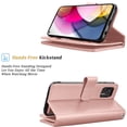 thumbnail image 3 of Takfox Moto G Stylus 2021 4G Wallet Phone Case,Takfox PU Leather Magnetic Detachable Card Holders Shockproof Kickstand Protective Flip Folio Cover for Motorola G Stylus 2021-Rose Gold, 3 of 6