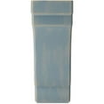 thumbnail image 2 of Ekena Millwork 3 1/2"W x 7 1/4"D x 9 1/2"H Bedford Wood Vintage Decor Bracket, Driftwood Blue, 2 of 5