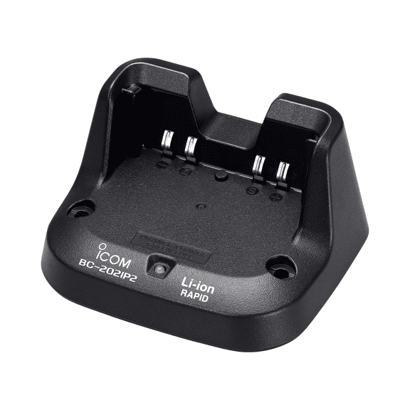 Icom BC-202IP2 Desktop Rapid Charger for Icom Radios, Li-Ion Battery Charger BP-271 BP-272 BP-307 (Charger Only, No AC Adapter)