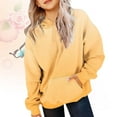 thumbnail image 1 of Chandail à Capuche pour Filles Manches Longues Mignon Haut Ample Décontracté Vêtements de Sport pour Adolescentes, 1 of 5