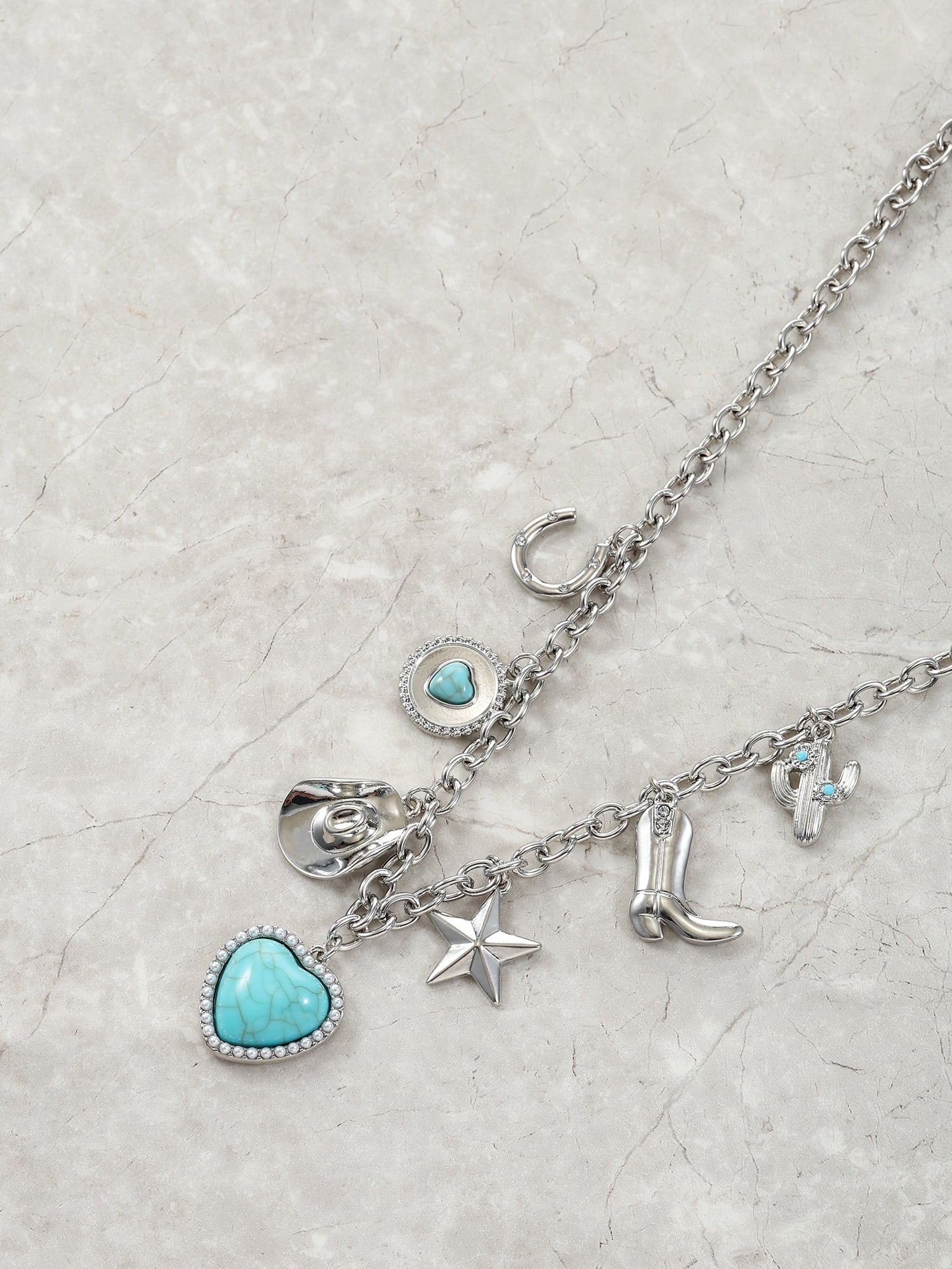 Packed Party Women's Cowgirl Charm Necklace