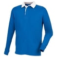 thumbnail image 2 of Front Row Mens Premium Long Sleeve Rugby Shirt/Top, 2 of 3