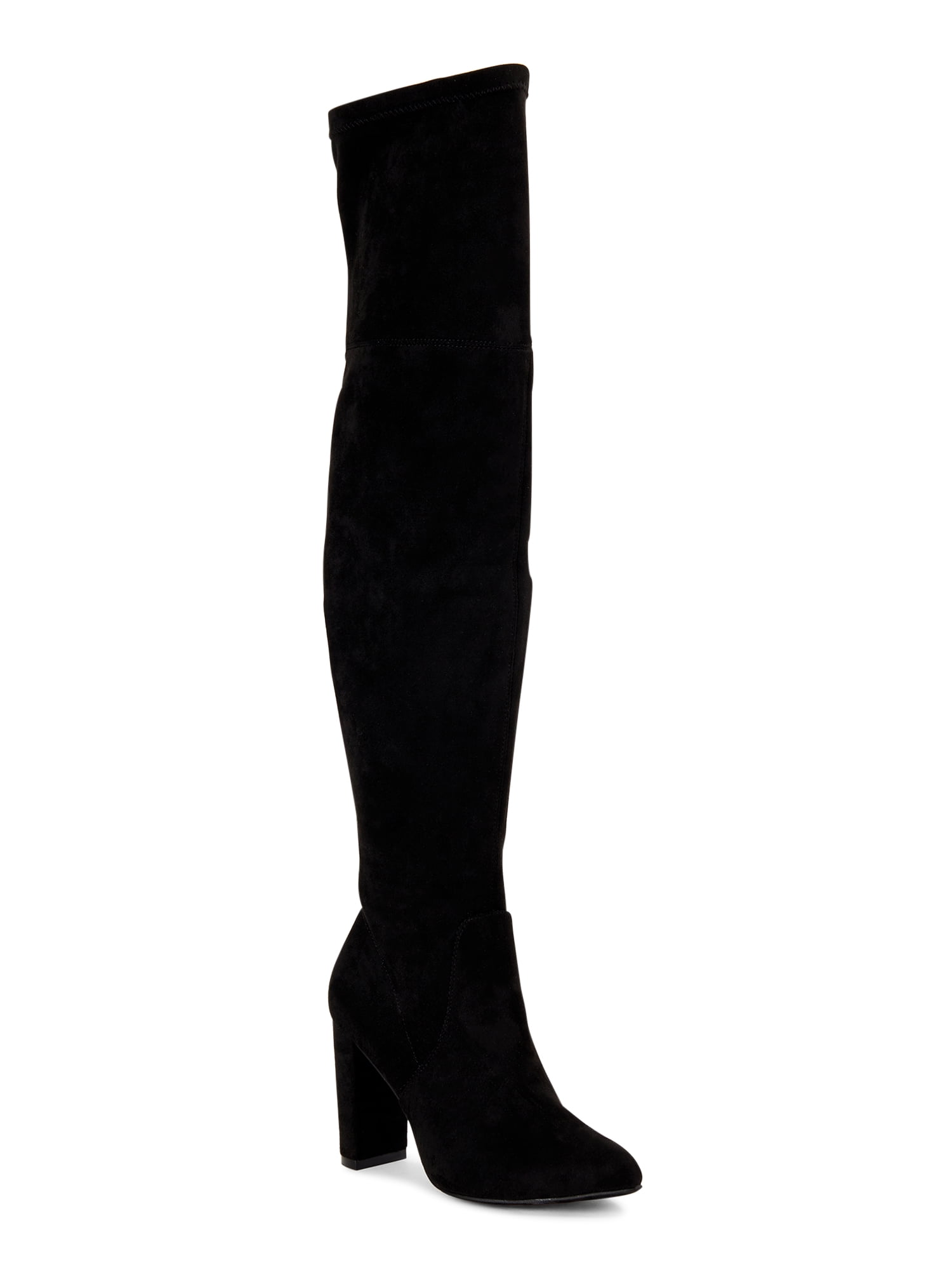 Scoop Alexandra Women’s Over the Knee Heeled Boots - Walmart.com