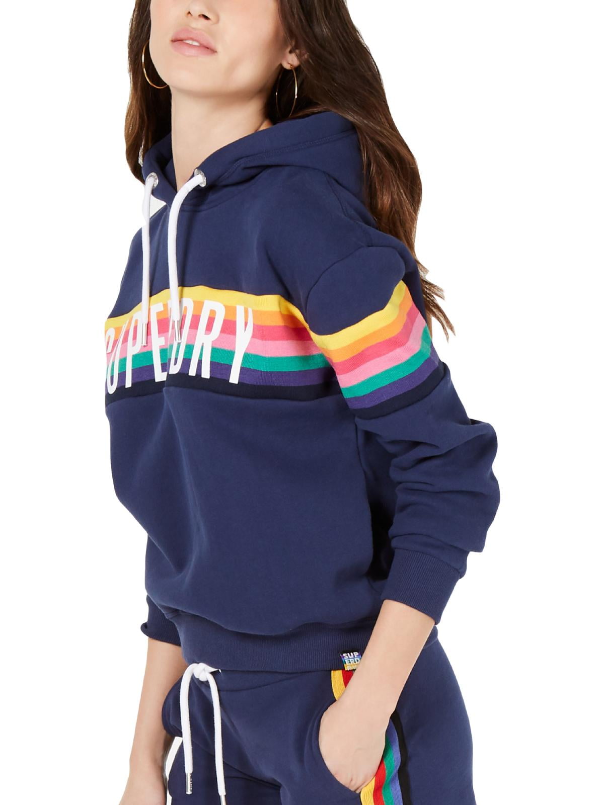 Superdry Womens Juniors Carly Logo Graphic Hoodie | Ubuy Senegal
