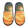 thumbnail image 1 of Balery Tropical Sunset Paradise Pantuflas de Casa de Felpa Silenciosas con Diseño Estampado, Zapatillas Cómodas Antideslizantes de Algodón para Interior-Medium, 1 of 8