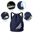 thumbnail image 4 of Sac à Dos de Voyage Imperméable en Oxford avec Compartiment à Chaussures et Sangles Réglables pour Sports de Gym et Usage Quotidien, 4 of 8