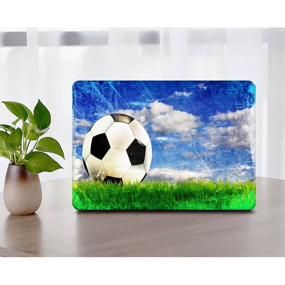 KSK KAISHEK Protective Case Hard Cover Compatible with Old MacBook Air 13" with No Touch No USB-C + Black Keyboard Cover Model: A1369 & A1466( Creative B 122)