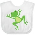 thumbnail image 3 of Inktastic Jumping Frog Boys or Girls Baby Bib, 3 of 4