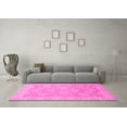 thumbnail image 3 of Ahgly Company Indoor Rectangle Abstract Pink Modern Area Rugs, 3' x 5', 3 of 4
