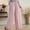 Pink, variant on Endives Womens Linen Pant Wide Leg Fashion Solid Color Cotton Elastic Long Pants Lace with Bottom Beach Leisure Trousers White