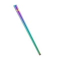 thumbnail image 2 of Une Paire de Baguettes en Acier Inoxydable Électroplaquées Carrées Réutilisables (23cm, Couleur), 2 of 8