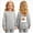 # Grey, variant on Child Girls Halloween Shirt for 5t 6t Long Sleeve Tops for Girls Funny Print Shirts Casual Cute Crewneck Tops Toddler Youth Girls Fall Winter Clothes Size 5-6 Years