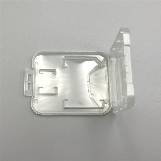 IFANLANDOR 20Pcs Pp Plastic Card Storage Case for Memory Card Owners and Tech Users Office Use