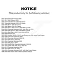 thumbnail image 2 of Transit Auto Front Brake Caliper Coat Rotor and Ceramic Pad Kit for Car GMC Chevrolet Sierra 2500 HD Silverado Savana Express 3500 Classic Hummer H2 1500 Suburban Cadillac DeVille Yukon XL KCG-100520C, 2 of 11