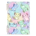 thumbnail image 5 of joogoo A5 Spiral Journal Notebook Gradient Axolotls College Ruled Notebooks 8.3" x 5.7" 2 PCs, 5 of 8