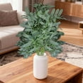 thumbnail image 3 of 36Inch Faux Olive Leaves Stems,Artificial Olive Tree Branches,Fake Plants,Greenery Stems,Eucalyptus Stems,Green Leaves for Centerpieces Decoration,Home Decor,Coffee Table Decor, 3 of 3