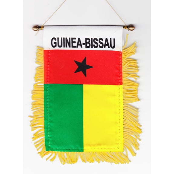 Guinea-Bissau Window Hanging Flag