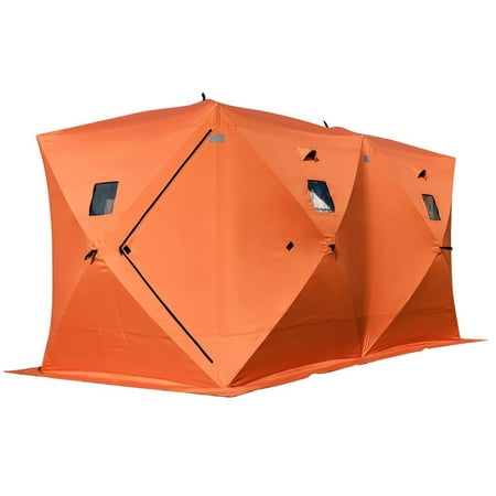 Waterproof Pop-up 8-person Ice Shelter Fishing Tent