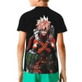 thumbnail image 2 of My Hero Academia Bakugo Katsuki Kids T-Shirt 3d Printed Graphic T-Shirts Boys And Girls Short Sleeve Shirts For Youth Kids X-Small, 2 of 7
