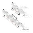 thumbnail image 2 of KAKOWELY Règles Roulantes pour Artistes 2 Pcs Règle Parallèle en Plastique Rouleau de Mesure pour Étudiants et Bureau pour Ingénieurs Architectes et Artistes Portable pour Dessiner Cercles Arcs et Lignes Parallèles, 2 of 5