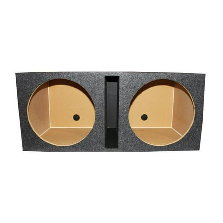 - QPower QBASS Dual 15-Inch Vented MDF Subwoofer Box 2 Speakers Enclosure
