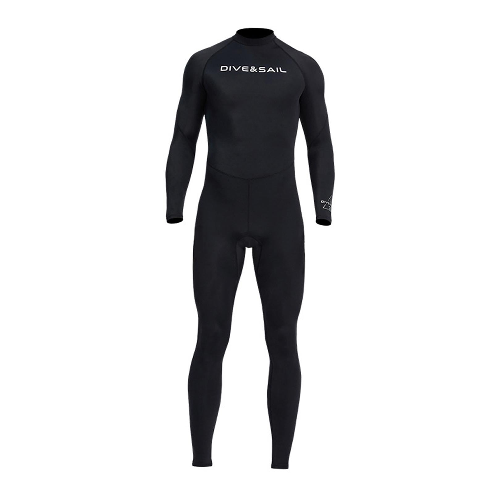 Combinaison Néoprène 2 Mm Homme/Femme – Zip Frontal, Plongée, Surf, Apnée, Natation, Protection UV50+