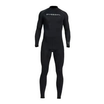 Premium Men Diving Wetsuit Full -piece Back Zipper Diving Rash Guards Scuba Snorkeling Kayaking Jumpsuit , XXL, XL XXL