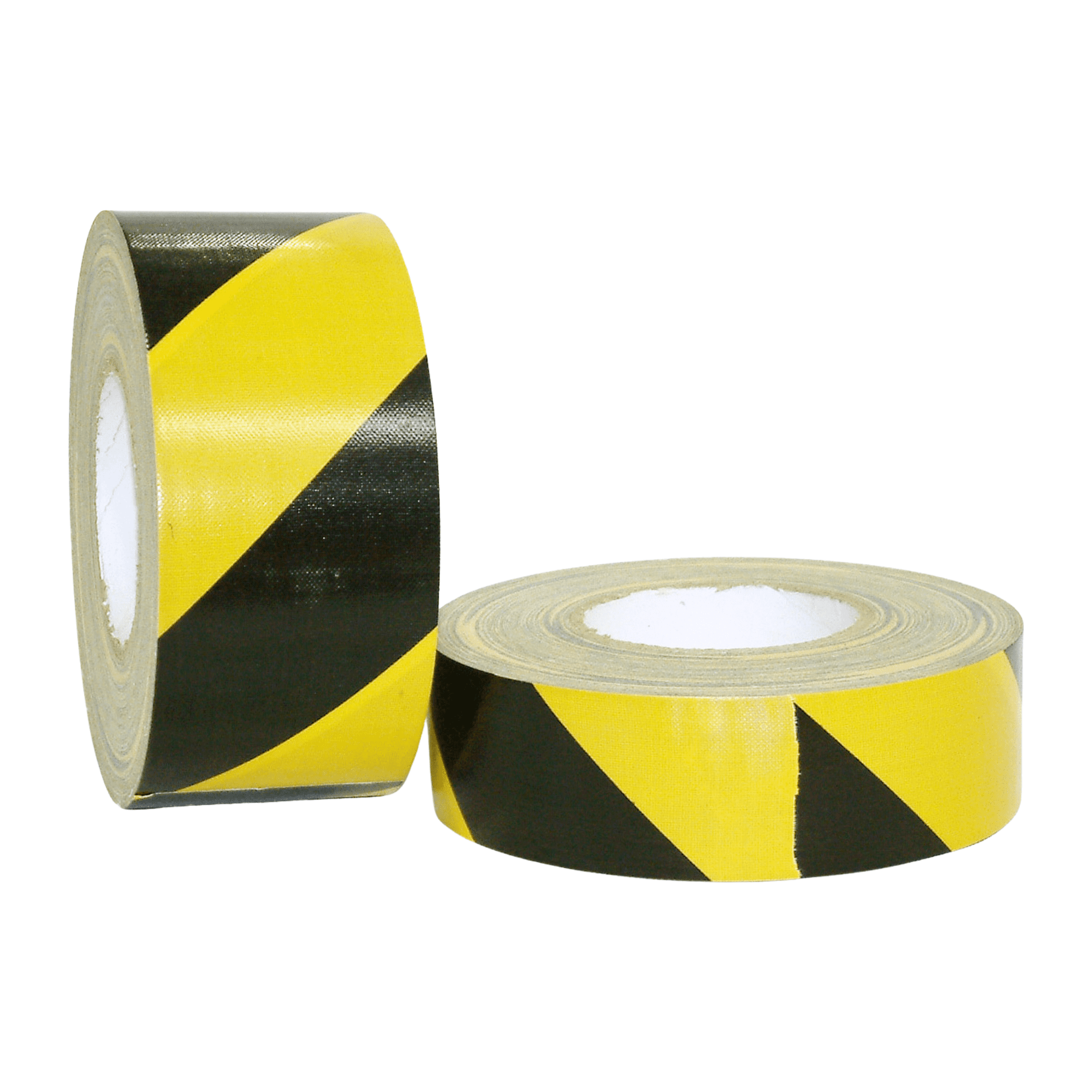 JVCC Hazard Duct Tape (HZ-DT1): 4 in. (96mm actual) x 60 yds. (Black with Yellow stripes)