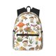 thumbnail image 1 of Disketp Mushrooms Mochila Ligera Clásica con Múltiples Bolsillos, Mochila Casual para Hombre y Mujer, Ideal para Escuela, Trabajo y Viajes, 1 of 6