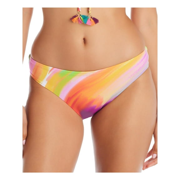 Bleu Rod Beattie Womens Ruched Printed Swim Bottom Separates