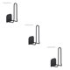 thumbnail image 2 of Ounissouiy Estante de almacenamiento para cocina, soporte para pañuelos colgantes montado en la pared, organización de baño para el hogar, Type1 NO1, 2 of 6