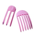 thumbnail image 1 of Vogacara 2 piezas 3/6 dientes alto cráneo artefacto pinza de pelo para flequillo esponjoso conjunto de peines de elevación de raíz de pelo Cuidado del cabello, 1 of 6