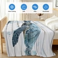 thumbnail image 4 of Summer Sea Turtle Cooling Blanket, Lightweight Breathable Summer Throw Blanket with Double Sided Cold Effect,Coastal Ocean Vintage Wood Board Picnic Beach Blankets Bed Sheet for Hot Sleepers 30"x40", 4 of 8