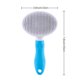 thumbnail image 3 of Cat Grooming Brush Cleaning Oil Head Brush Pet Grooming Brush Tool Pet Massage - Self Cleaning Blue, 3 of 5