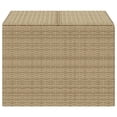 thumbnail image 2 of vidaXL Garden Storage Box Mix Beige 291L Poly Rattan, 2 of 5