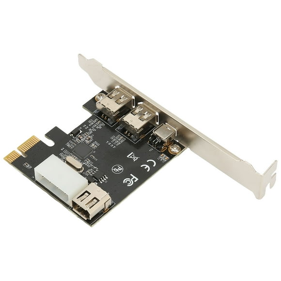 PCIE Firewire 1394A Card, FireWire 400 Plug And Play 2.5Gbps Bandwidth PCIE 1X To 1394A Card For PC