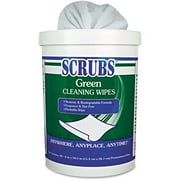 SCRUBS GREEN CLEANING WIPES