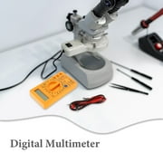 Beaupretty Digital Multimeter Yellow Simple Easy Beginner Friendly Electronic Measuring Instrument
