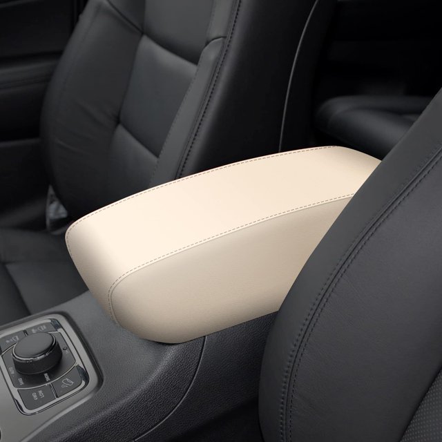 Funda para reposabrazos AOMSAZTO para Grand Cherokee 2011-2021 Beige
