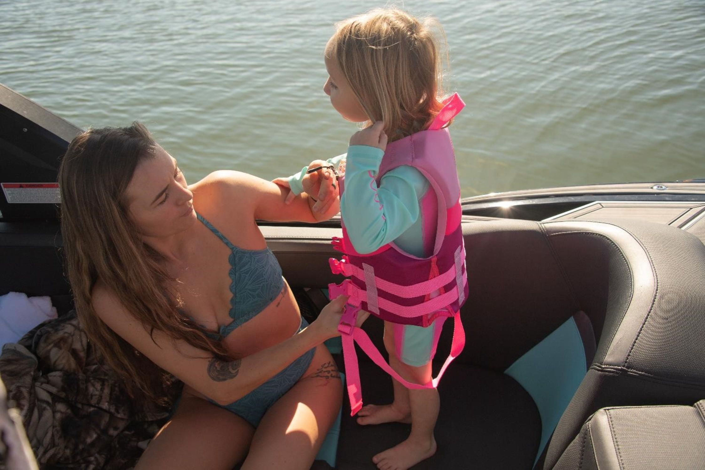 Body Glove Child's Neoprene PFD Life Jacket and Vest, Girl, 33-55 lbs., Pink