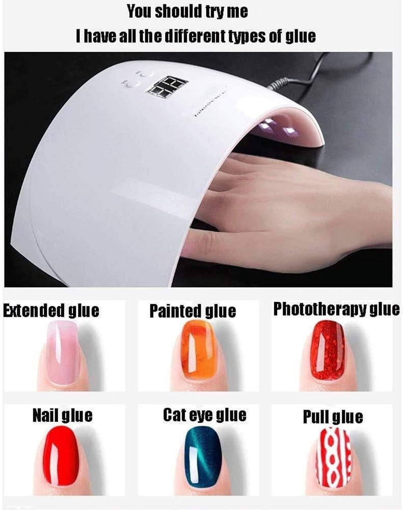 Gel UV LED Nail Lamp Nail Dryer 36W Gel Curing Light for Fingernail Toenail Gels Based Polishes with Sensor 30s 60s Timer
