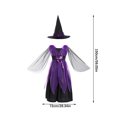 thumbnail image 3 of Sonducket Capa de fiesta de Halloween para niñas pequeñas, vestido, sombrero, traje, ropa, disfraces, accesorios, puesta en escena informal Disfraces de disfraces 150cm Sonducket AP012655-07, 3 of 6