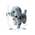thumbnail image 3 of Xecvkr Stuffed Animal Interactive Robot Dog Toy Electronic Puppy Walking Barking Music Touch Control Realistic Children’s Pet Plush Polyester Home Birthday Gift 8.7x7.9x3.9in, 3 of 7