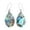 S10 - 1 Sided Abalone, variant on Womens Earrings Dangle - 925 Sterling Silver Earrings for Women - Beach Boho Abalone Shell Jewelry Anniversary Birthday Christmas Gifts