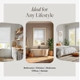 thumbnail image 6 of Chicology 27.75"W x 48"H Cordless Vinyl Mini Blinds 1 in Slats Light Filtering White Easy Install, 6 of 10