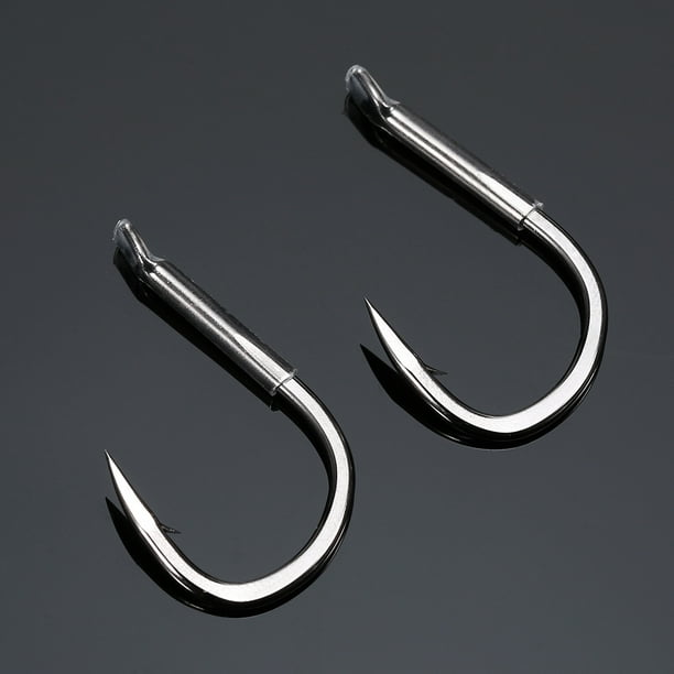 20Pcs Titanium Alloy Fishing Barbed Hook Sharp Durable Easy To Use