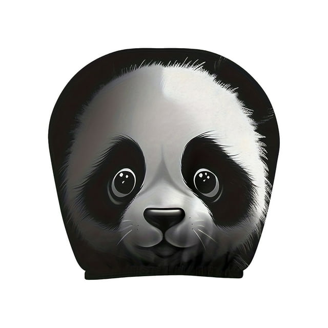 Vwrxbz Car Headrest Cover Funny Print Universal Stretchy Seat Headrest Protector Single Automotive Accessory