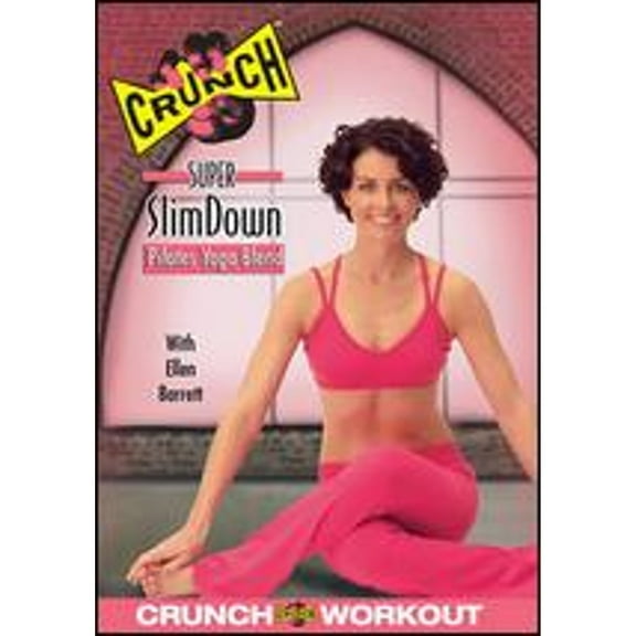 Pre-Owned Crunch: Super Slimdown - Pilates Yoga Blend (DVD 0013131424393)