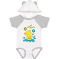 thumbnail image 3 of Inktastic Quack Quack Cute Duckling with Flowers Boys or Girls Baby Bodysuit, 3 of 5